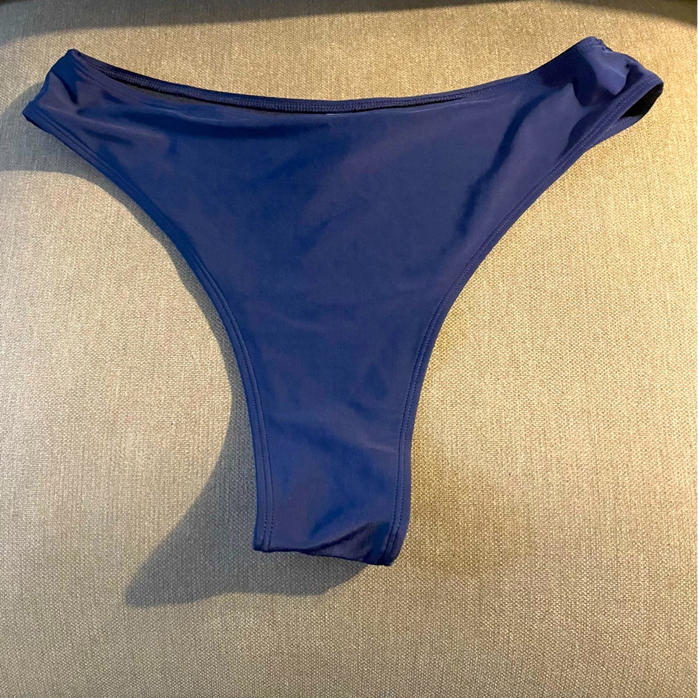 👚SHEIN Brazilian Bikini Bottom Navy Size 2XL